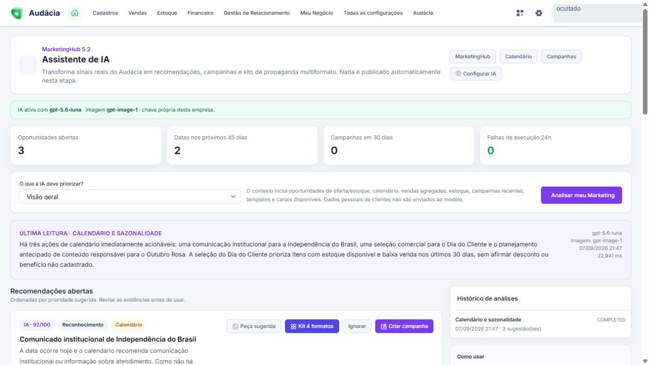 Assistente de IA com recomendações já existentes