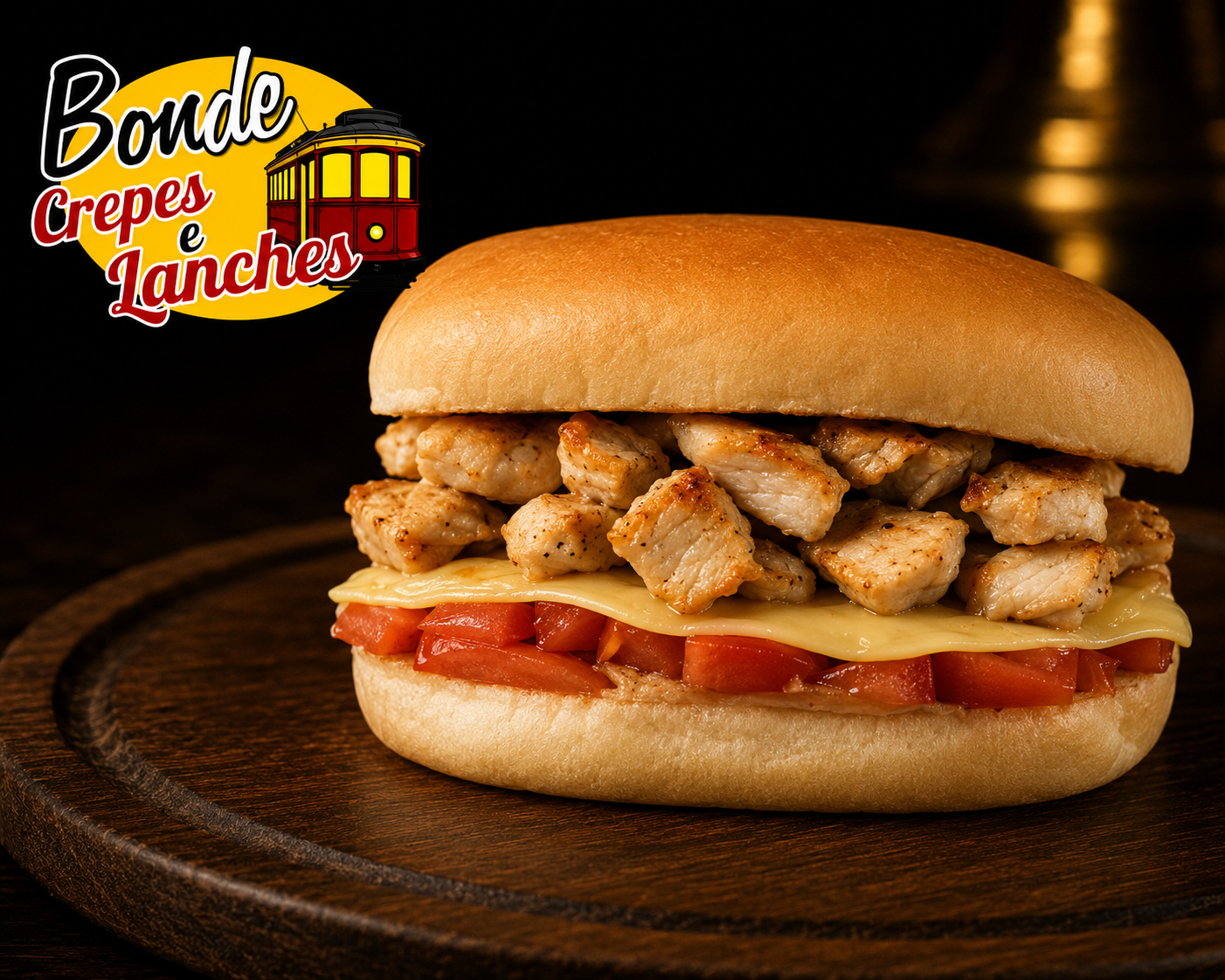 Bonde Frango - Bonde Crepes Lanches Pizzas e Esfihas
