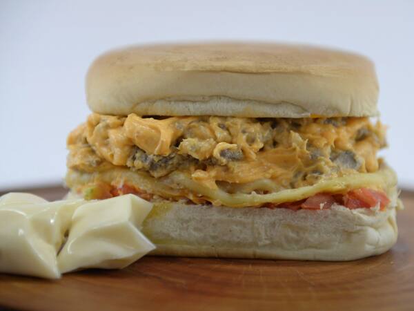 Contra Filé com Cheddar Grande - Turbo Lanches