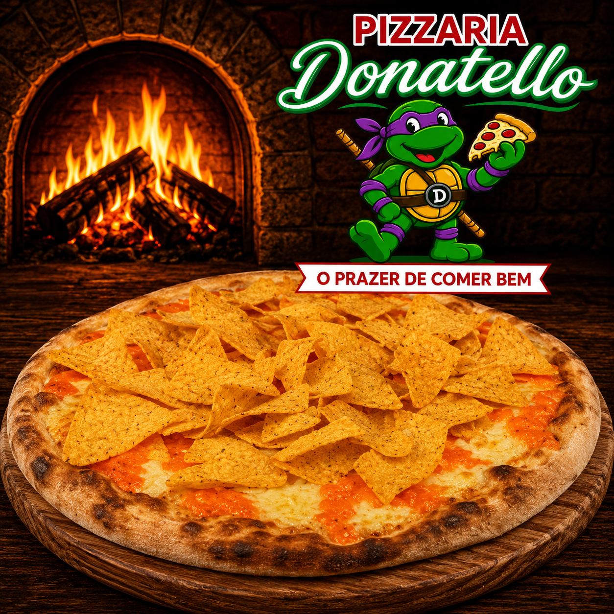 Pizza Salgada Brotinho - Pizzaria Donatello