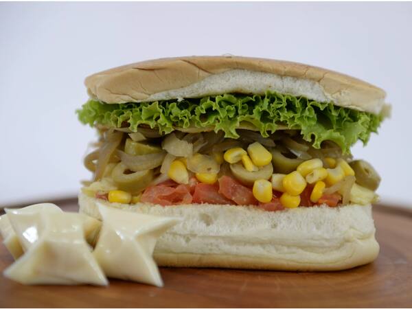 Vegetariano Grande - Turbo Lanches