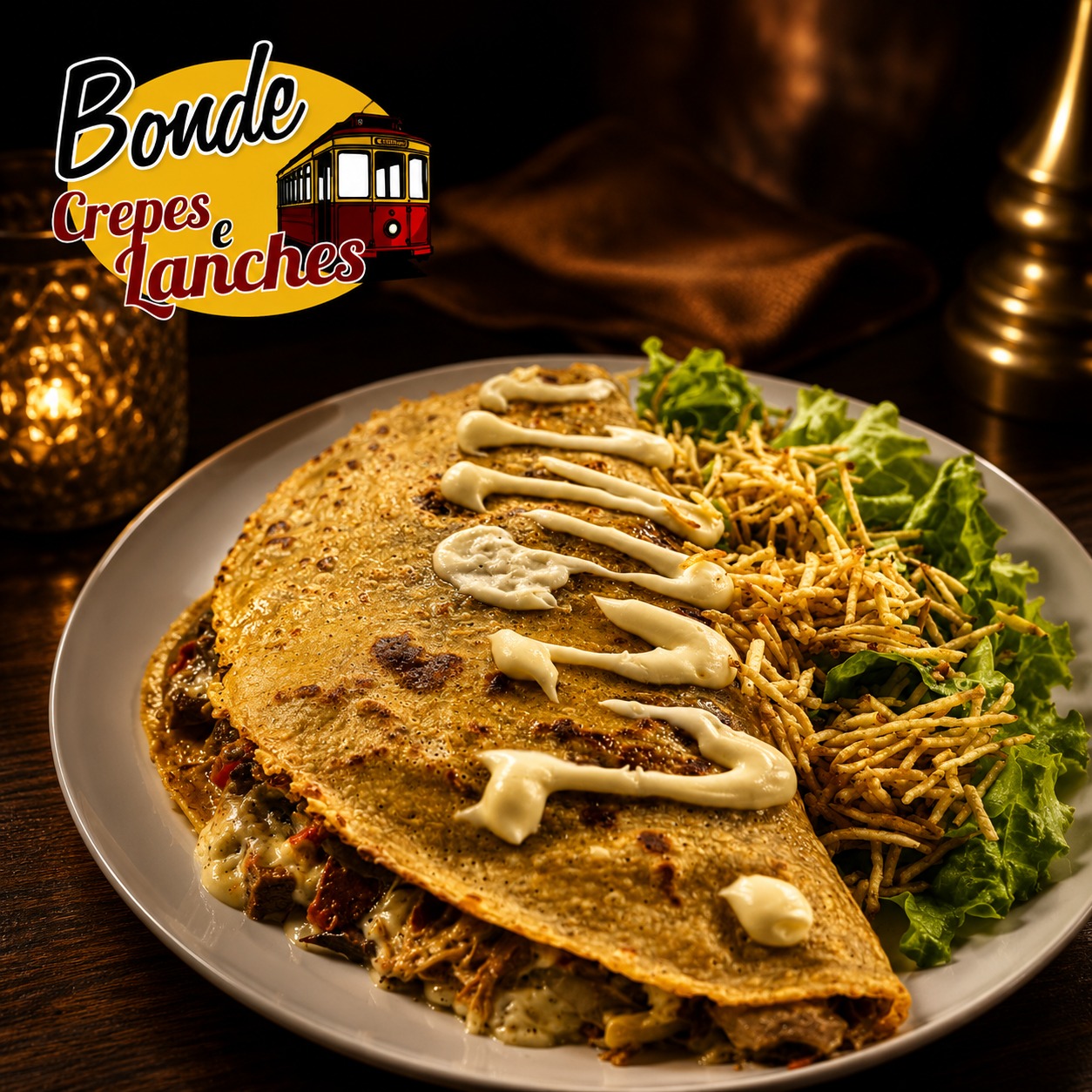 Crepes - Bonde Crepes Lanches Pizzas e Esfihas