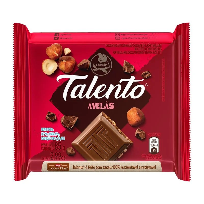 talento avelãs - Turbo Lanches
