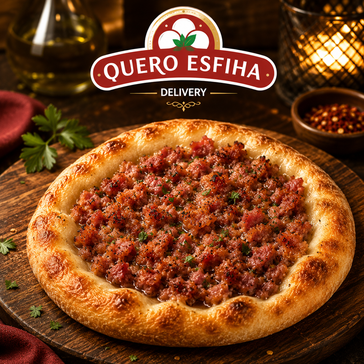 Esfiha de Calabresa - Quero Esfiha