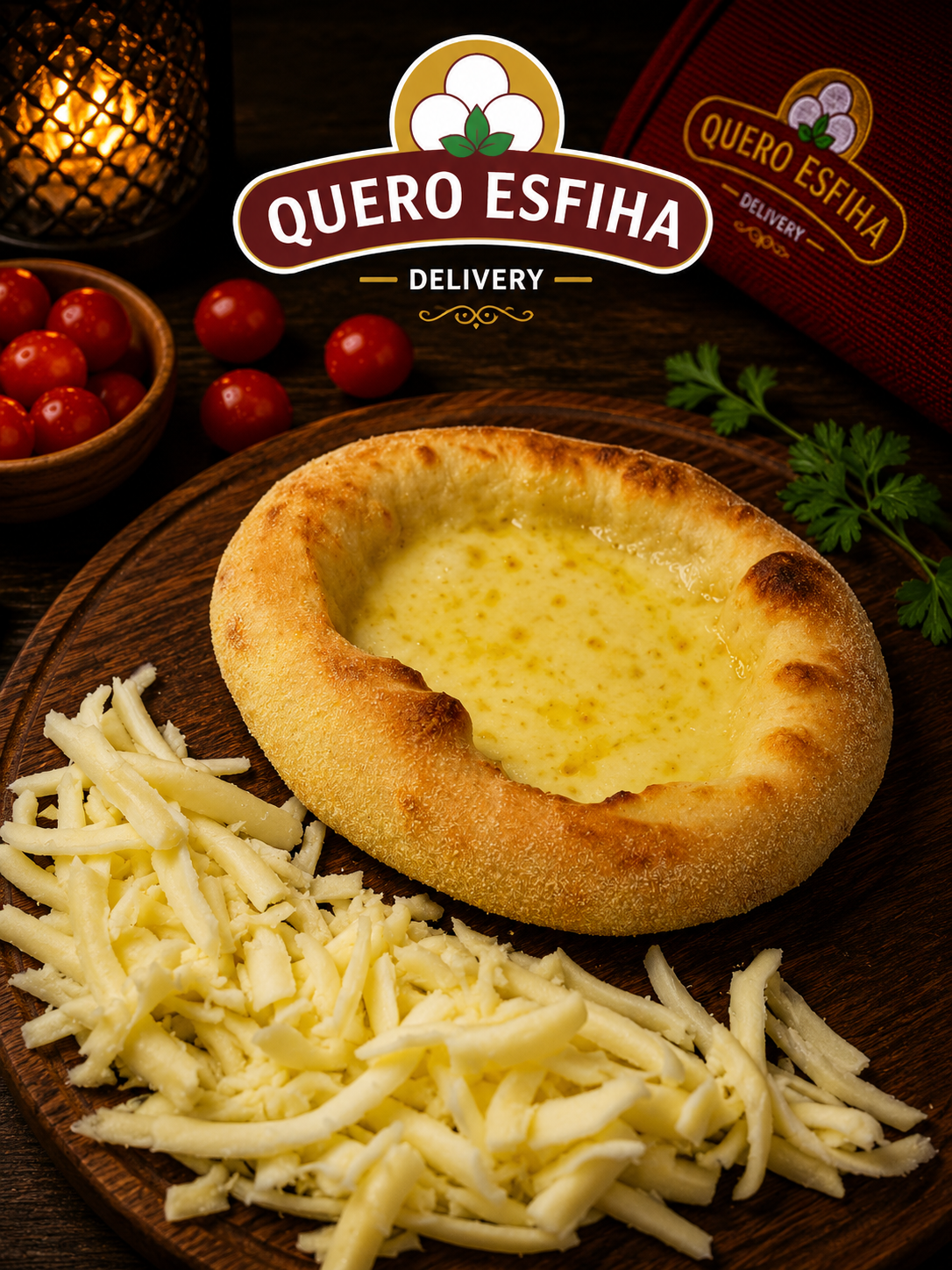 Esfiha de Queijo - Quero Esfiha