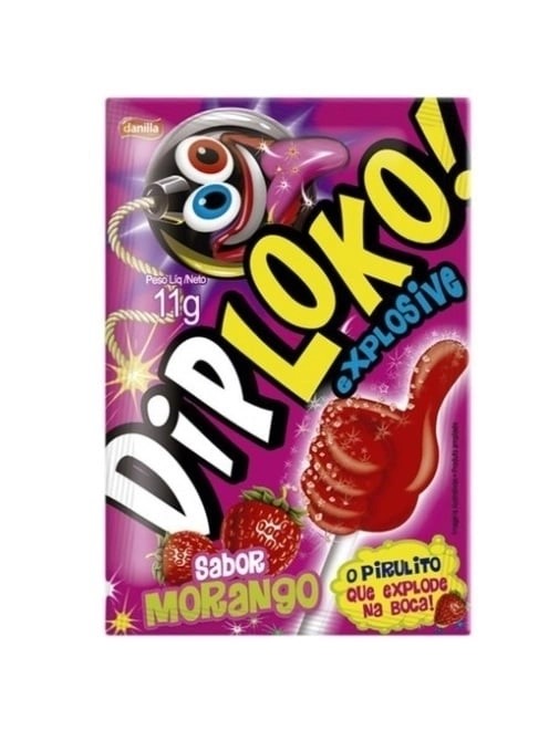 Dip loko morango - Turbo Lanches