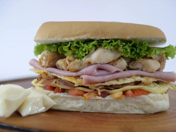 Americano Frango Grande - Turbo Lanches