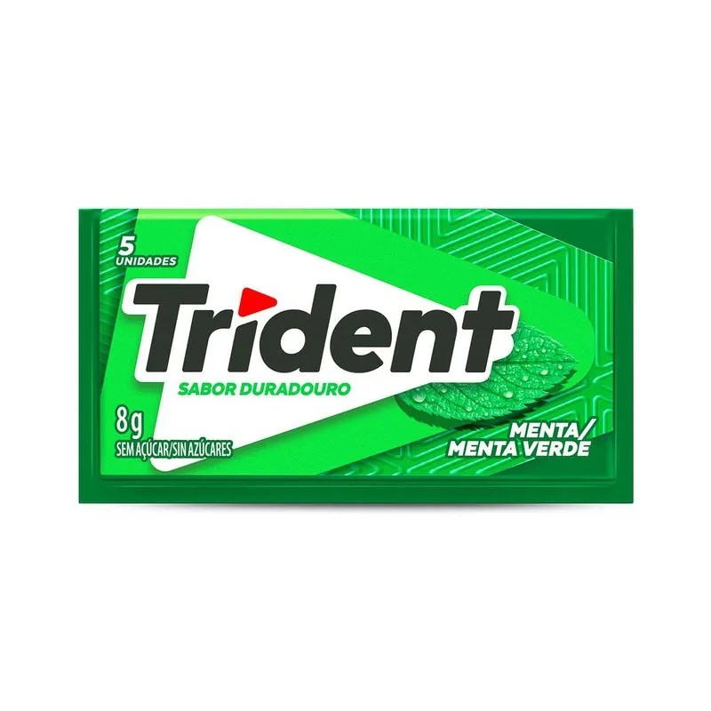 trident menta - Turbo Lanches
