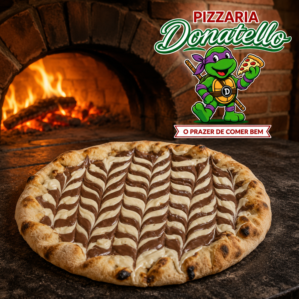 Pizza Doce Grande - Pizzaria Donatello