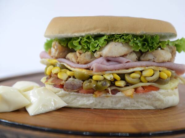Tudo Frango Grande - Turbo Lanches