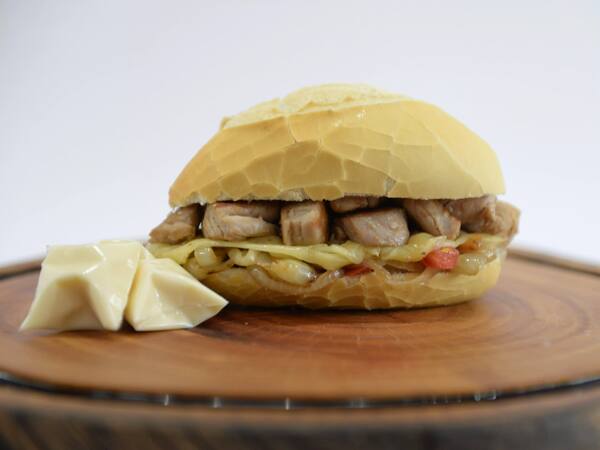 Bauru de Lombo Junior - Turbo Lanches
