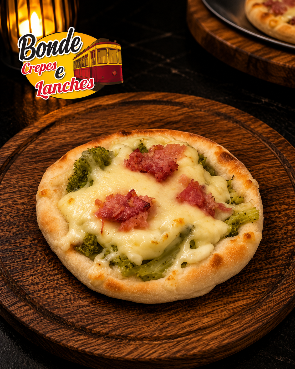 Esfiha Brócolis - Bonde Crepes Lanches Pizzas e Esfihas