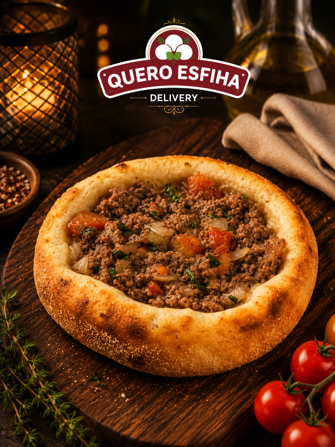 Esfiha de Carne - Quero Esfiha