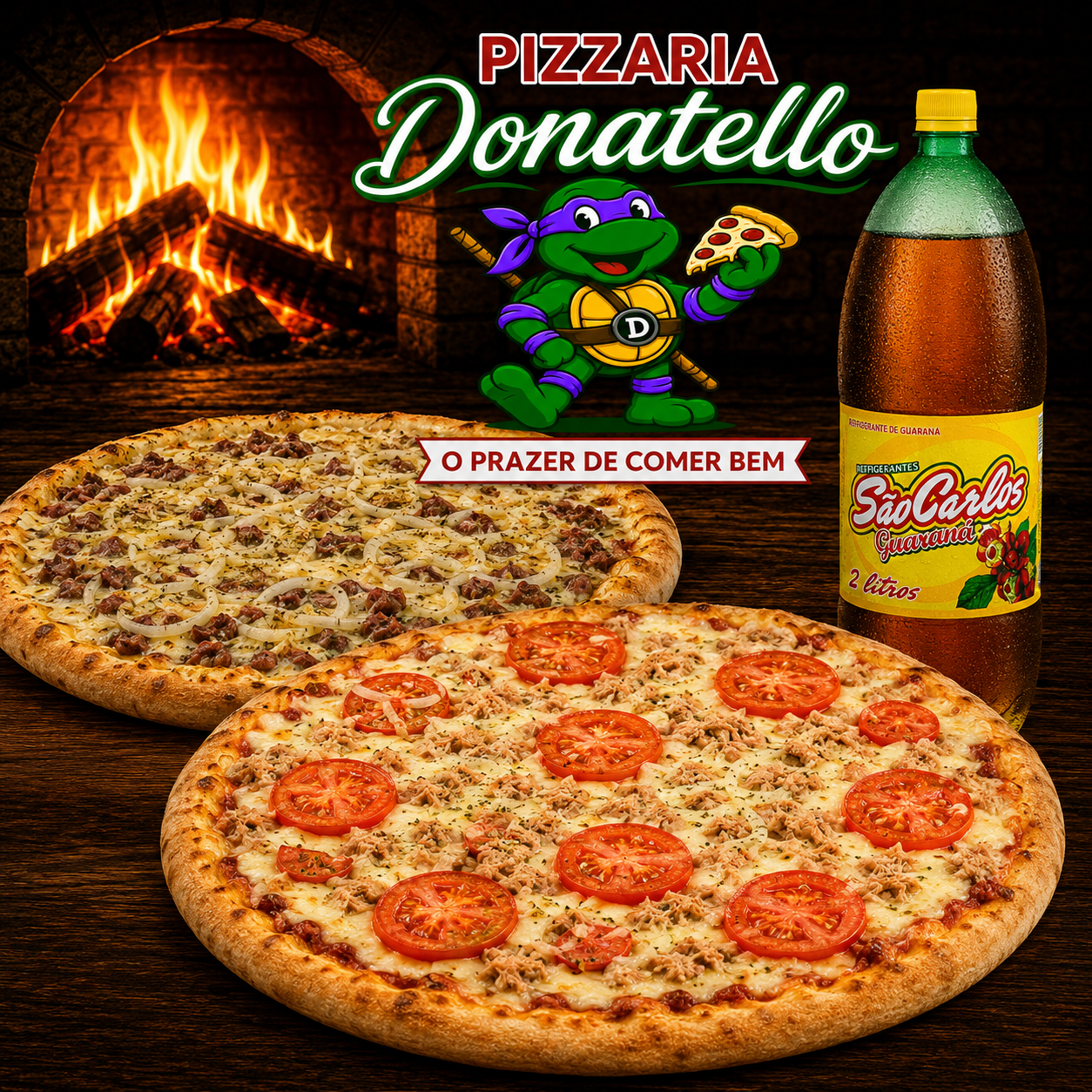 Combo 2 - Pizzaria Donatello