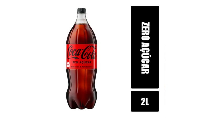 Coca Cola Zero 2L - Bonde Crepes Lanches Pizzas e Esfihas