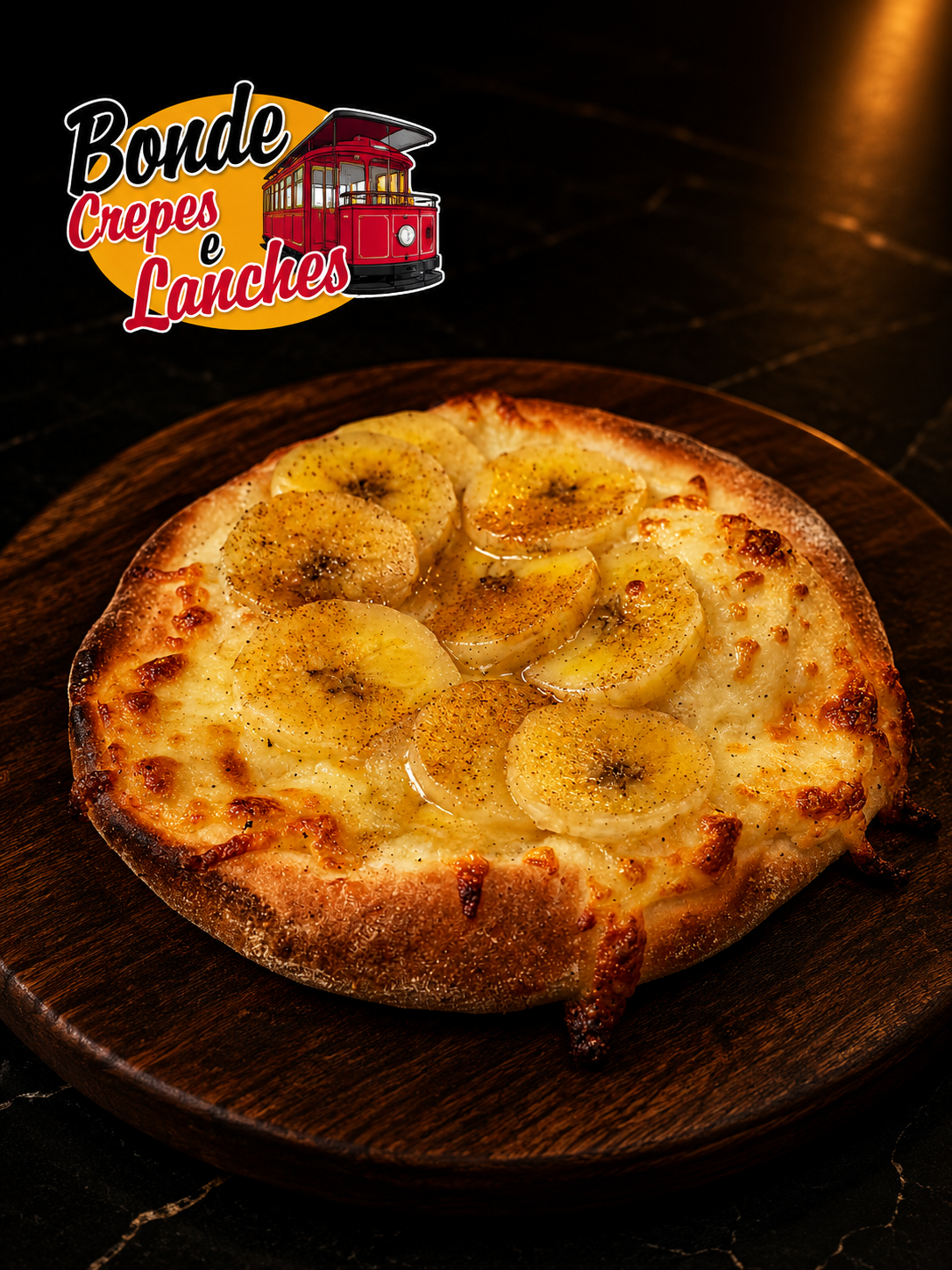 Esfiha Banana - Bonde Crepes Lanches Pizzas e Esfihas