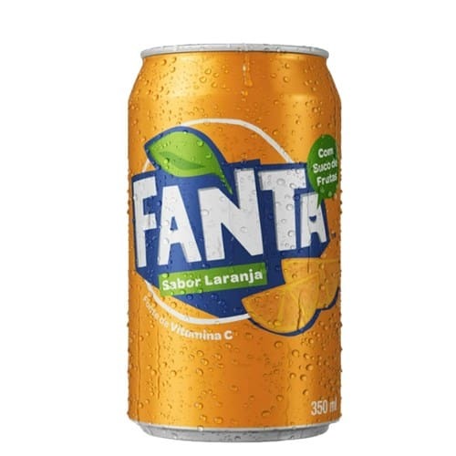 Fanta Laranja 350ml Lata - Turbo Lanches