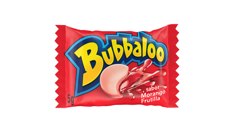 Bubbaloo morango - Turbo Lanches