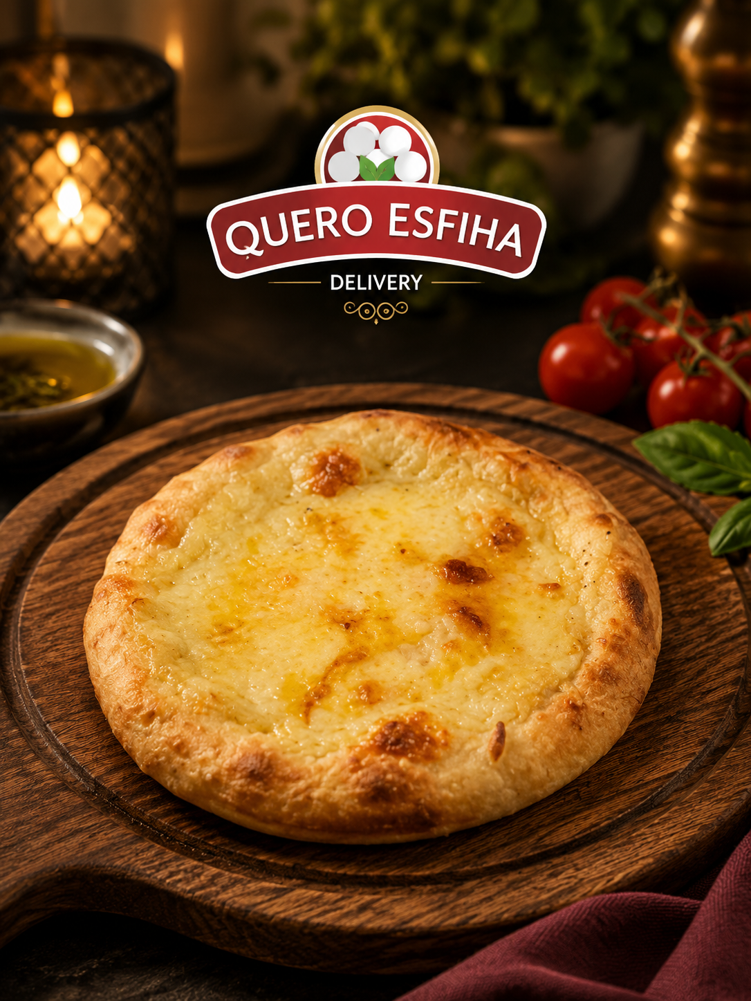 Esfiha de Provolone - Quero Esfiha