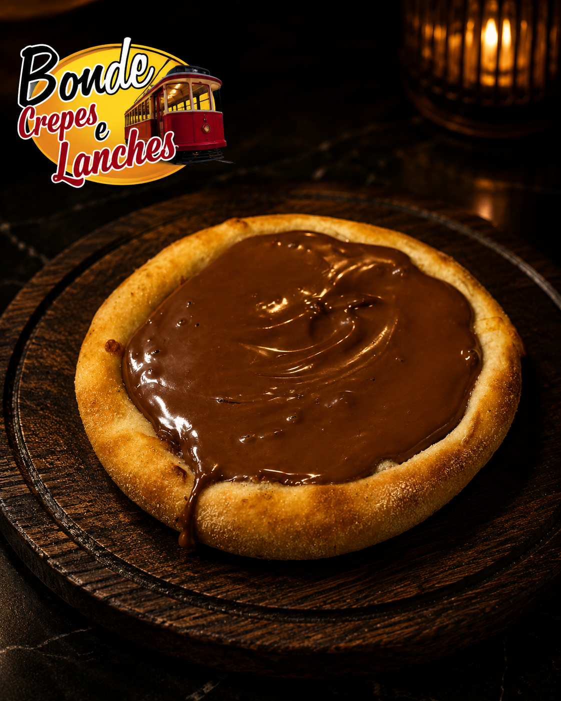 Esfiha Chocolate - Bonde Crepes Lanches Pizzas e Esfihas