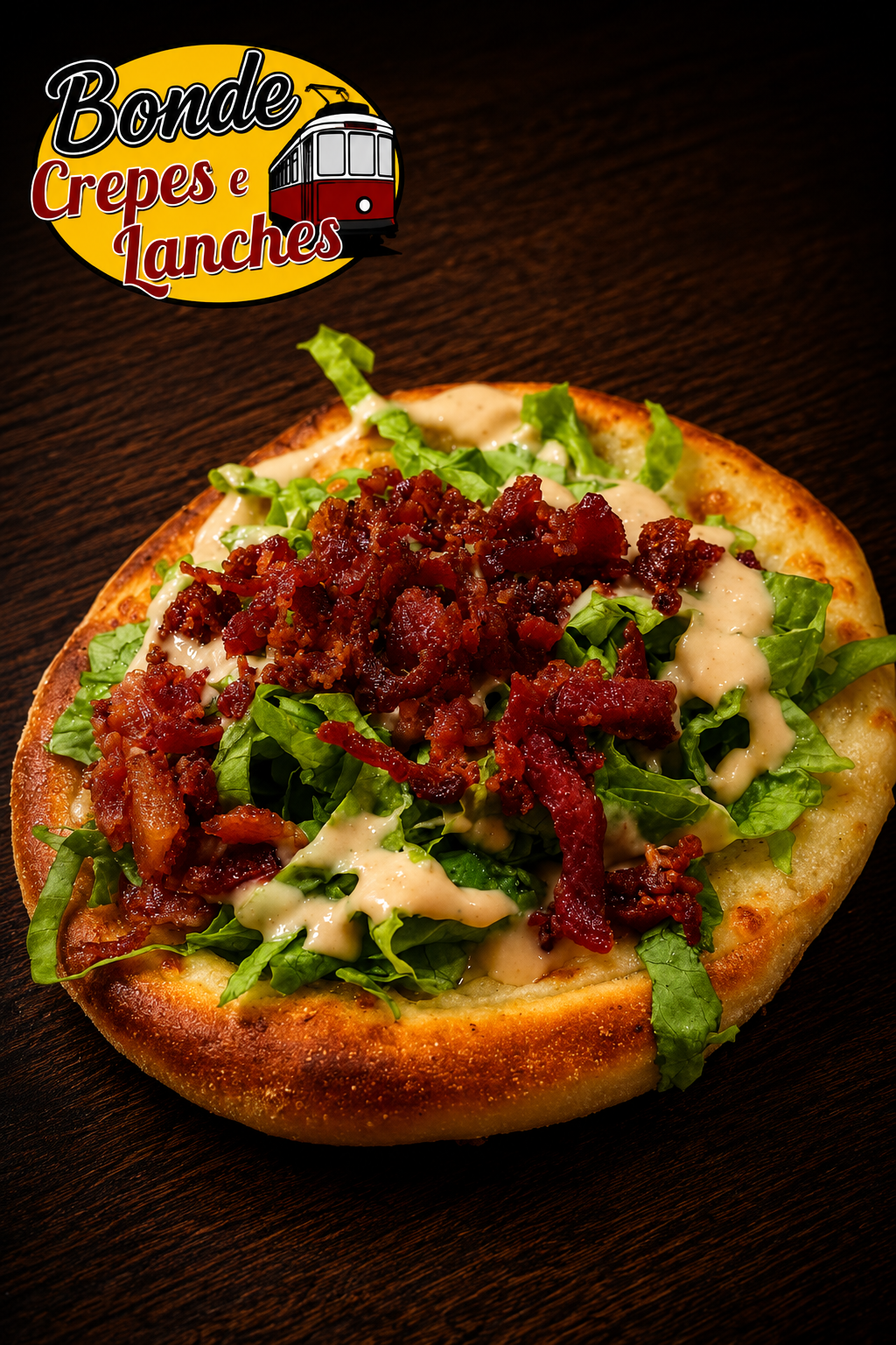 Esfiha Alface - Bonde Crepes Lanches Pizzas e Esfihas