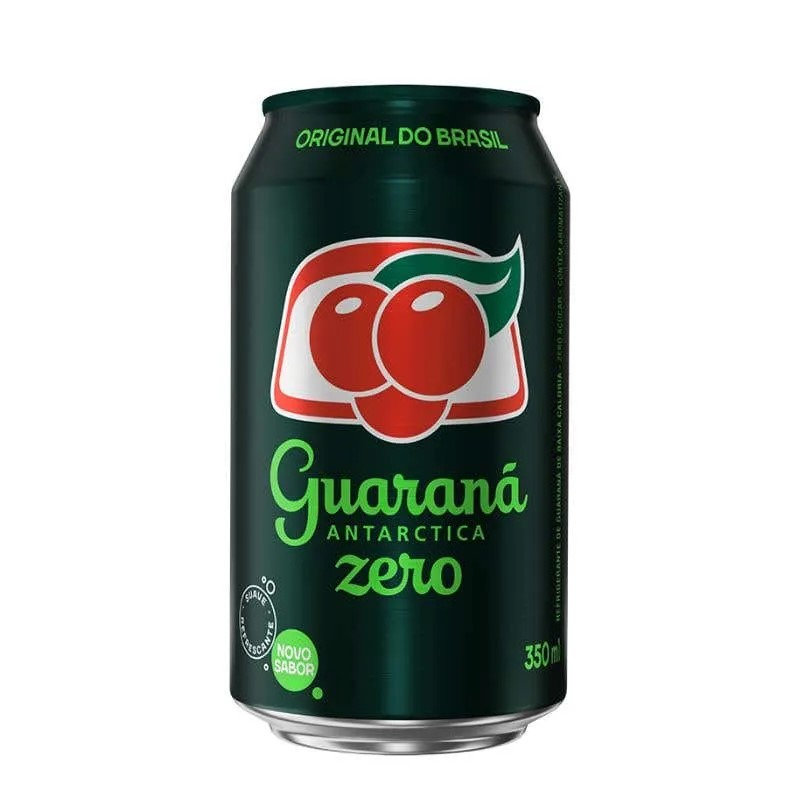 Guaraná Antarctica Zero 350ml Lata - Turbo Lanches
