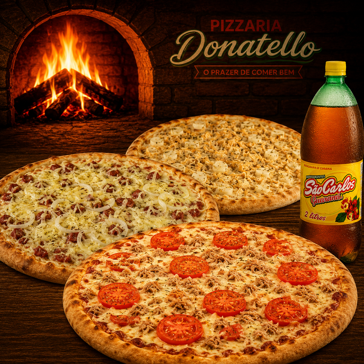 Combo 3 - Pizzaria Donatello