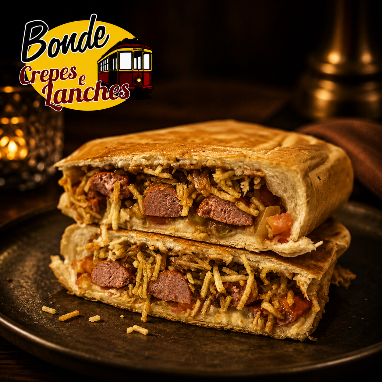 Dog Duplo - Bonde Crepes Lanches Pizzas e Esfihas